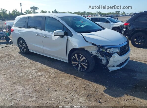 5FNRL6H83RB028370 2024 HONDA ODYSSEY Белый Передняя правая четверть