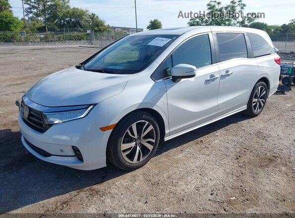 5FNRL6H83RB028370 2024 HONDA ODYSSEY Белый Передняя левая четверть