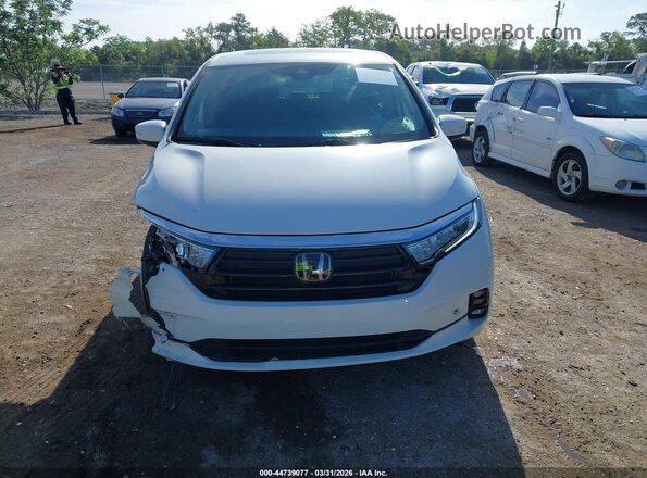 5FNRL6H83RB028370 2024 HONDA ODYSSEY Белый Вид щитка приборов