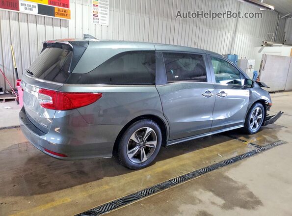 5FNRL6H84JB009167 2018 HONDA ODYSSEY Silver უკანა მარჯვენა