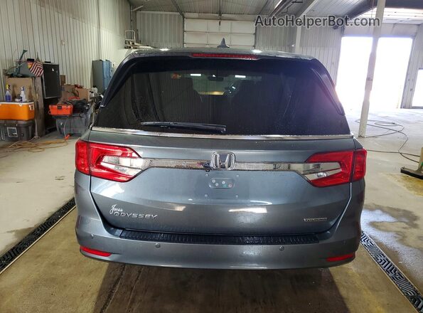 5FNRL6H84JB009167 2018 HONDA ODYSSEY Silver უკანა ხედი