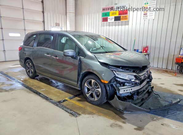 5FNRL6H84JB009167 2018 HONDA ODYSSEY Silver წინა მარჯვენა