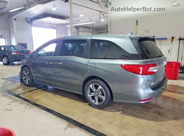5FNRL6H84JB009167 2018 HONDA ODYSSEY Silver უკანა მარცხენა