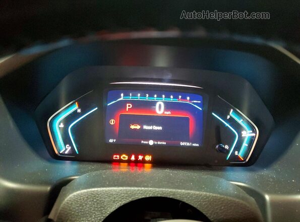 5FNRL6H84JB009167 2018 HONDA ODYSSEY Silver ხელსაწყოთა პანელის ხედი