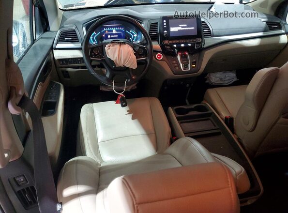 5FNRL6H84JB009167 2018 HONDA ODYSSEY Silver წინა პანელის ხედი