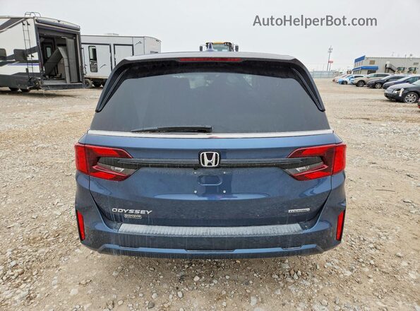 5FNRL6H85TB002604 2026 HONDA ODYSSEY Blue Vista trasera