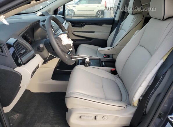 5FNRL6H85TB002604 2026 HONDA ODYSSEY Blue Vista interior delantera