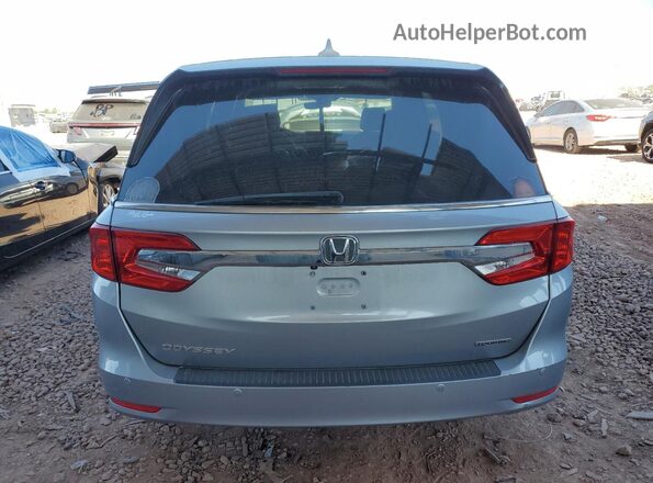 5FNRL6H86JB006562 2018 HONDA ODYSSEY Серебряный Вид сзади