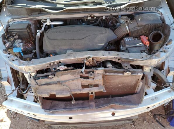 5FNRL6H86JB006562 2018 HONDA ODYSSEY Серебряный Вид подкапотного пространства