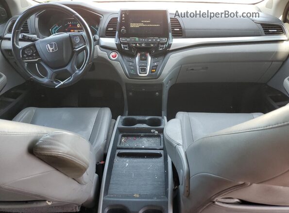 5FNRL6H86JB006562 2018 HONDA ODYSSEY Серебряный Вид панели приборов