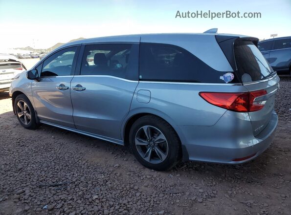 5FNRL6H86JB006562 2018 HONDA ODYSSEY Серебряный Задняя левая четверть