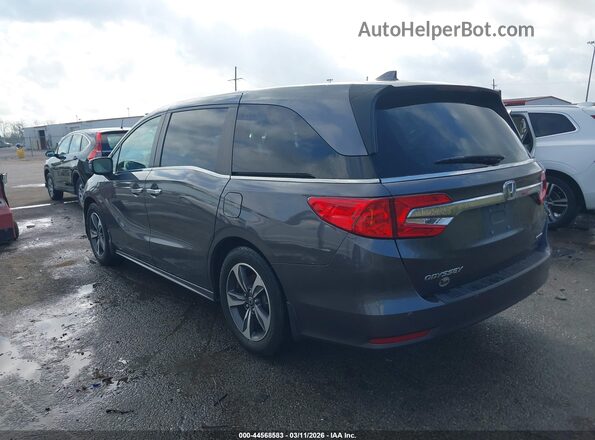 5FNRL6H86JB038377 2018 HONDA ODYSSEY Серый Задняя левая четверть