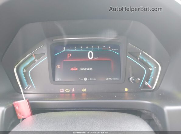 5FNRL6H86JB038377 2018 HONDA ODYSSEY Серый Вид задних сидений