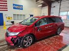 2022 Honda Odyssey Touring Burgundy vin: 5FNRL6H86NB011069