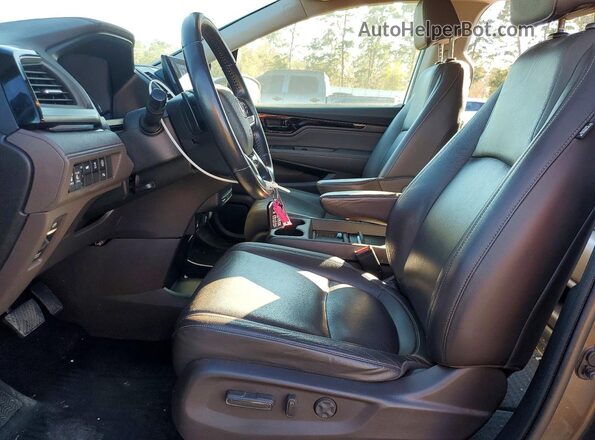 5FNRL6H87NB067781 2022 HONDA ODYSSEY Серый Вид салона спереди