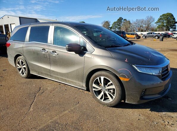 5FNRL6H87NB067781 2022 HONDA ODYSSEY Серый Передняя правая четверть