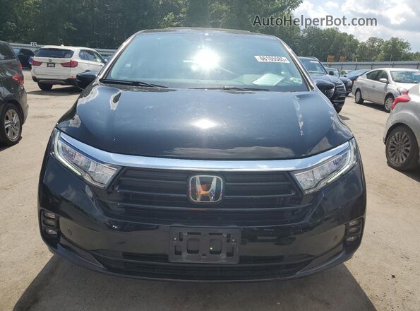 5FNRL6H87PB032516 2023 HONDA ODYSSEY Black Widok z przodu