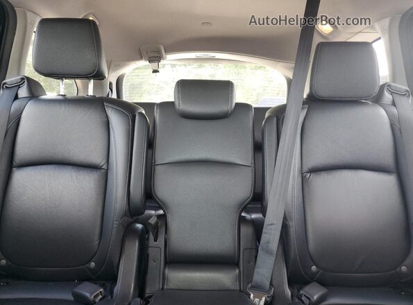 5FNRL6H87PB032516 2023 HONDA ODYSSEY Black Widok tylnych siedzeń