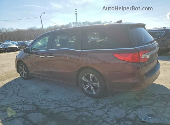 5FNRL6H89KB052596 2019 HONDA ODYSSEY Maroon Tył lewy
