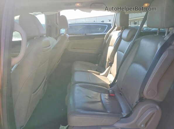 5FNRL6H89KB052596 2019 HONDA ODYSSEY Maroon Widok wnętrza z tyłu