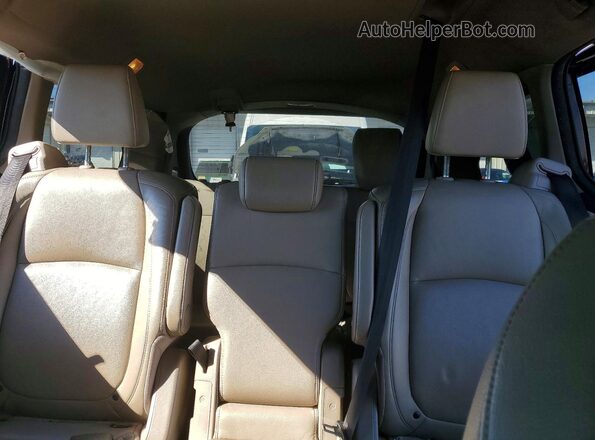5FNRL6H89KB052596 2019 HONDA ODYSSEY Maroon Widok tylnych siedzeń