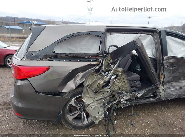 5FNRL6H8XKB126365 2019 HONDA ODYSSEY Gray Widok z przodu