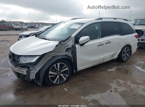 5FNRL6H90KB003666 2019 HONDA ODYSSEY Белый Передняя левая четверть