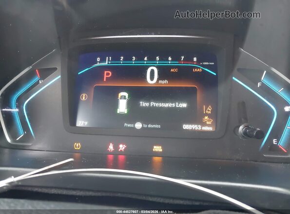 5FNRL6H90KB003666 2019 HONDA ODYSSEY Белый Вид задних сидений