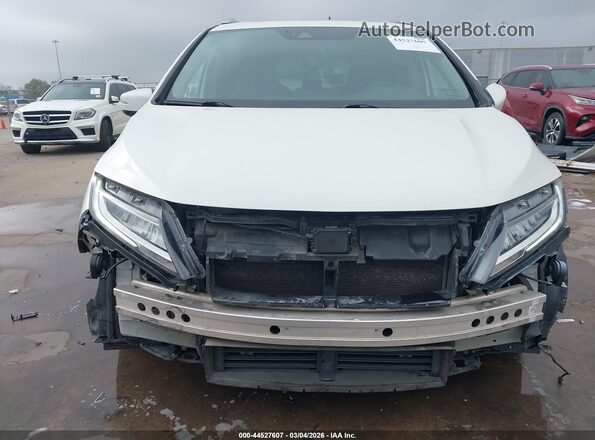 5FNRL6H90KB003666 2019 HONDA ODYSSEY Белый Вид задней части салона
