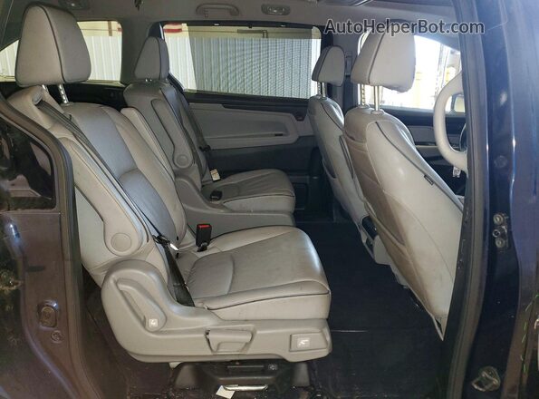 5FNRL6H90PB064510 2023 HONDA ODYSSEY Blue Widok wnętrza z tyłu