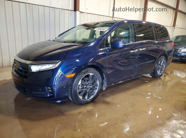 5FNRL6H90PB064510 2023 HONDA ODYSSEY Blue Przód lewy