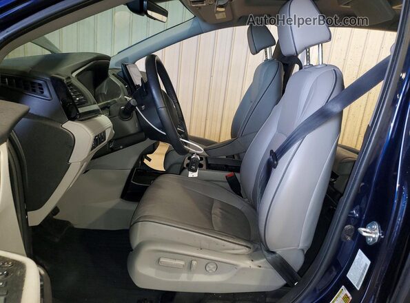5FNRL6H90PB064510 2023 HONDA ODYSSEY Blue Widok wnętrza z przodu