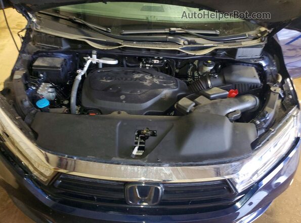 5FNRL6H90PB064510 2023 HONDA ODYSSEY Blue Widok komory silnika