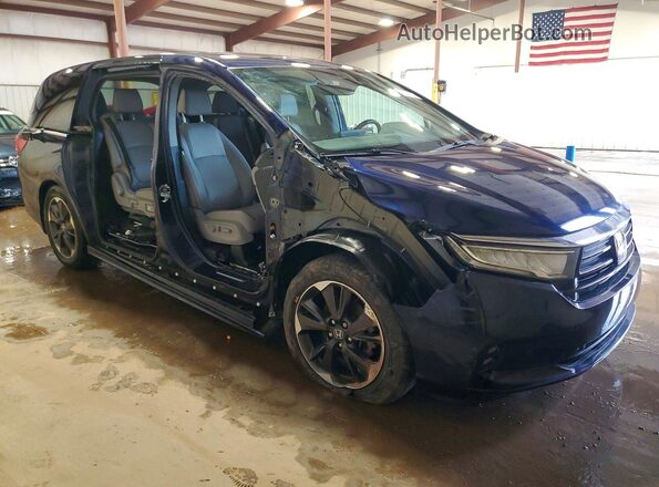 5FNRL6H90PB064510 2023 HONDA ODYSSEY Blue Przód prawy