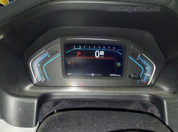5FNRL6H90PB064510 2023 HONDA ODYSSEY Blue Widok zestawu wskaźników