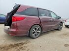 2019 Honda Odyssey Elite Burgundy vin: 5FNRL6H91KB021397
