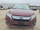 2019 Honda Odyssey Elite Burgundy vin: 5FNRL6H91KB021397