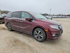 2019 Honda Odyssey Elite Burgundy vin: 5FNRL6H91KB021397