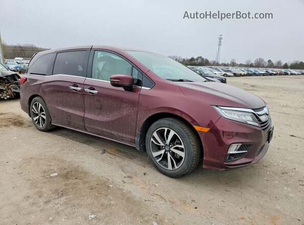 5FNRL6H91KB021397 2019 HONDA ODYSSEY Burgundy Delantero derecho