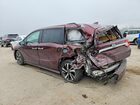 2019 Honda Odyssey Elite Burgundy vin: 5FNRL6H91KB021397