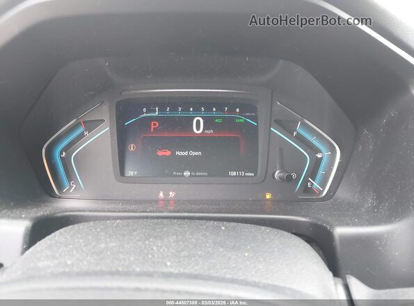 5FNRL6H91LB068902 2020 HONDA ODYSSEY Белый Вид задних сидений