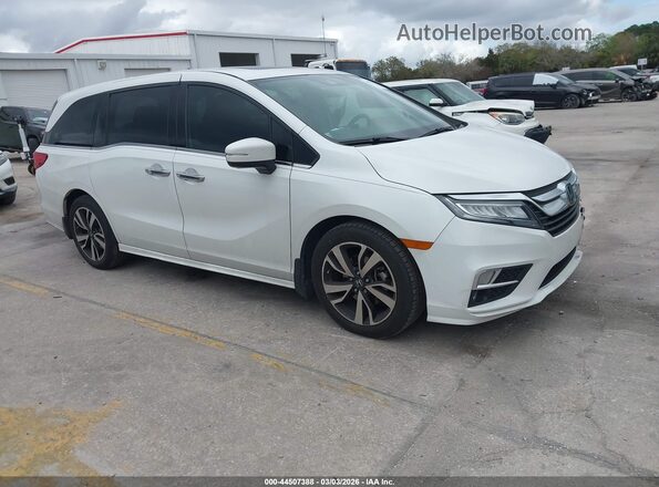 5FNRL6H91LB068902 2020 HONDA ODYSSEY Белый Передняя правая четверть
