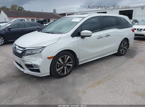 5FNRL6H91LB068902 2020 HONDA ODYSSEY Белый Передняя левая четверть