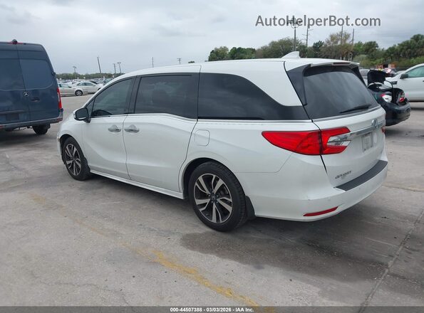 5FNRL6H91LB068902 2020 HONDA ODYSSEY Белый Задняя левая четверть