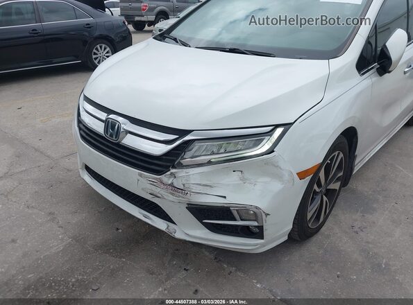 5FNRL6H91LB068902 2020 HONDA ODYSSEY Белый Вид спереди