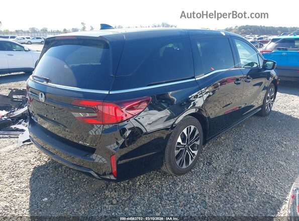 5FNRL6H91SB041262 2025 HONDA ODYSSEY Черный Задняя правая четверть