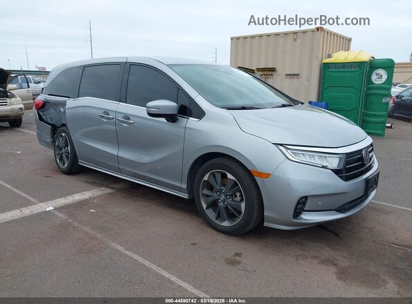 5FNRL6H92RB051003 2024 HONDA ODYSSEY Серый Передняя правая четверть