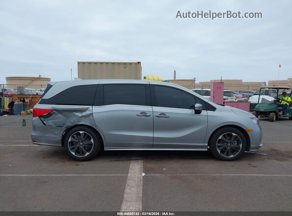5FNRL6H92RB051003 2024 HONDA ODYSSEY Серый Вид задней части салона