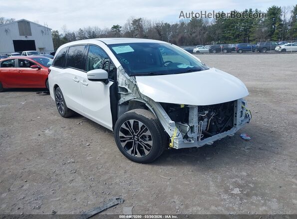 5FNRL6H92TB009177 2026 HONDA ODYSSEY White Передня права чверть