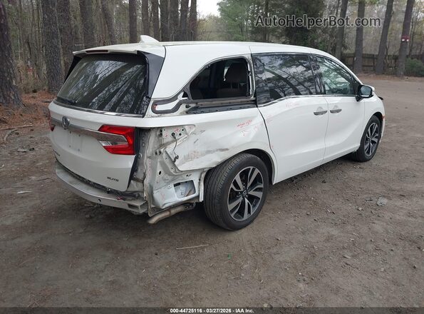 5FNRL6H93JB024347 2018 HONDA ODYSSEY White Задня права чверть